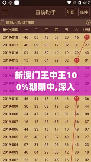 新澳門王中王100%期期中,深入數(shù)據(jù)執(zhí)行計(jì)劃_Gold3.598