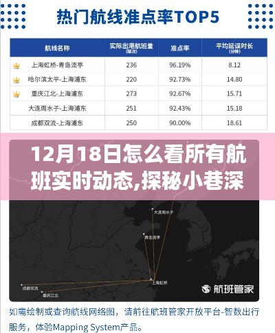 探秘航班實時動態(tài)情報站，追蹤藍天軌跡的秘境之旅（12月18日）
