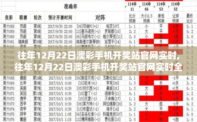 往年12月22日澳彩手機(jī)開獎?wù)竟倬W(wǎng)實時解析與評測，涉及違法犯罪問題需注意風(fēng)險警示與防范意識。