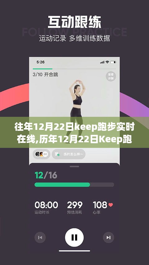 歷年12月22日Keep跑步熱血時刻，虛擬世界的速度與激情盛宴