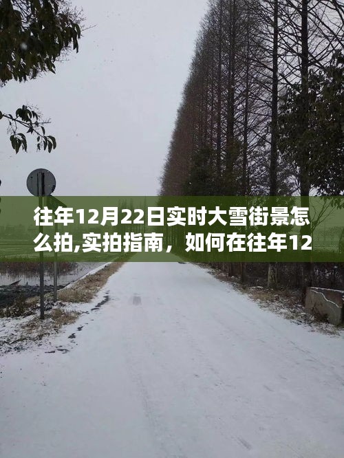 實拍指南，如何在往年12月22日捕捉大雪街景的絕美瞬間與實時大雪街景拍攝技巧分享