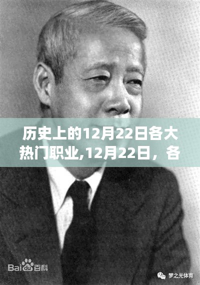 歷史上的12月22日，熱門職業(yè)風采與溫馨日常故事回顧