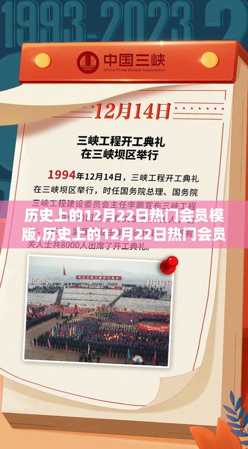 歷史上的12月22日熱門會員全面評測與介紹，模板、評測一網(wǎng)打盡！