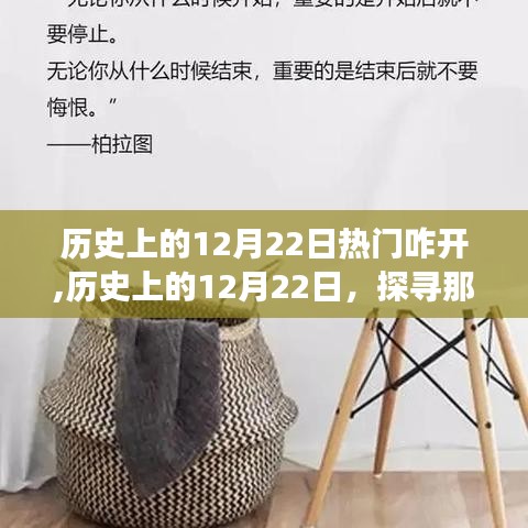歷史上的12月22日傳奇之旅，探尋熱門事件與人物的傳奇開啟時刻
