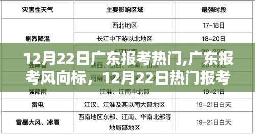 廣東報考風向標，最新熱門報考指南（12月22日）