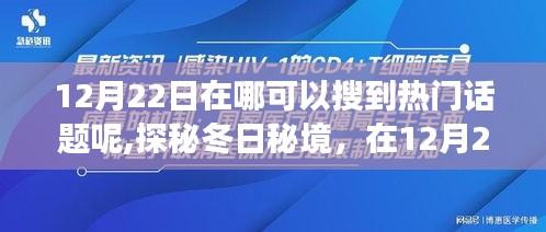 探秘冬日秘境，與自然共舞的心靈之旅，熱門話題盡在12月22日