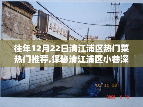 探秘清江浦區(qū)美食秘境，12月22日熱門(mén)菜推薦與小巷深處的味蕾盛宴