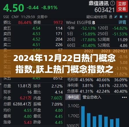 躍上熱門概念之巔，自信閃耀的學(xué)習(xí)旅程，2024年12月22日熱門概念指數(shù)解析