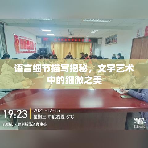語(yǔ)言細(xì)節(jié)描寫揭秘，文字藝術(shù)中的細(xì)微之美