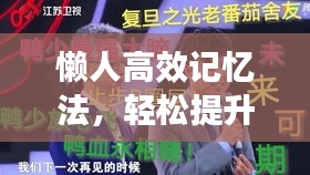 懶人高效記憶法，輕松提升記憶力的秘訣攻略