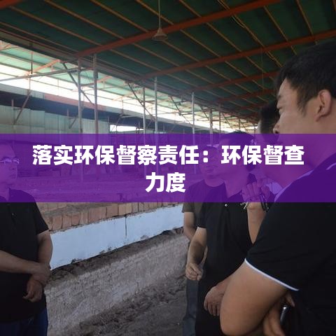落實環(huán)保督察責(zé)任：環(huán)保督查力度 