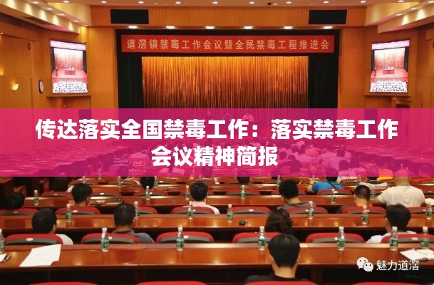 傳達(dá)落實(shí)全國(guó)禁毒工作：落實(shí)禁毒工作會(huì)議精神簡(jiǎn)報(bào) 
