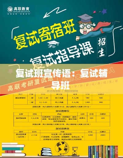 復(fù)試班宣傳語(yǔ)：復(fù)試輔導(dǎo)班 