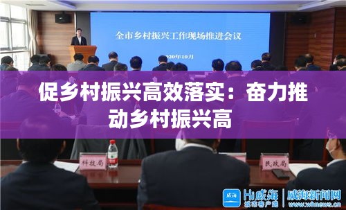 促鄉(xiāng)村振興高效落實：奮力推動鄉(xiāng)村振興高 
