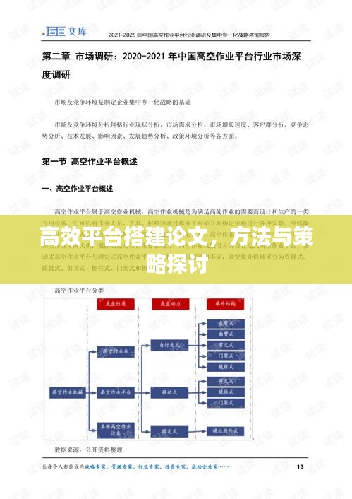 高效平臺搭建論文，方法與策略探討