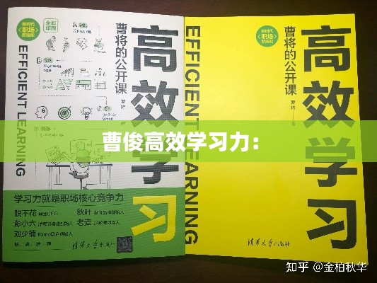 曹俊高效學(xué)習(xí)力： 