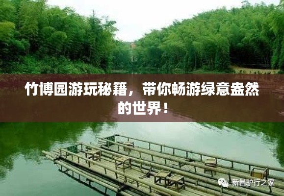 竹博園游玩秘籍，帶你暢游綠意盎然的世界！