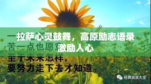 拉薩心靈鼓舞，高原勵(lì)志語錄激勵(lì)人心