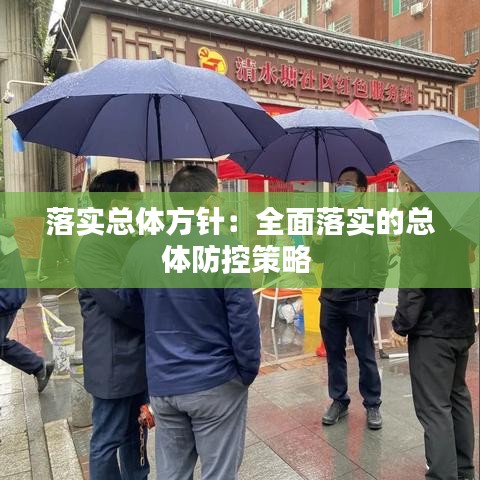 落實(shí)總體方針：全面落實(shí)的總體防控策略 