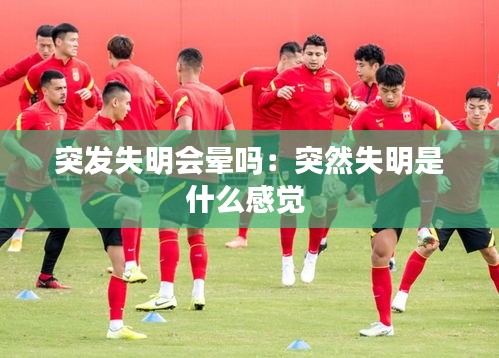 突發(fā)失明會(huì)暈嗎：突然失明是什么感覺 
