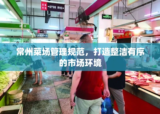 常州菜場管理規(guī)范，打造整潔有序的市場環(huán)境