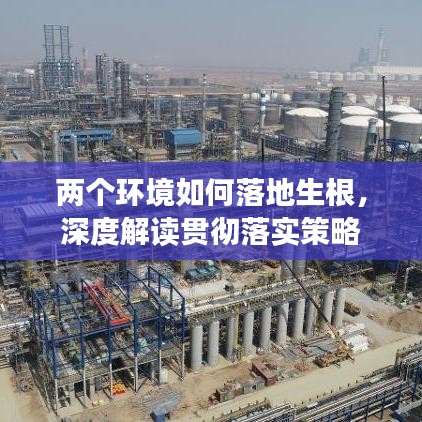 兩個環(huán)境如何落地生根，深度解讀貫徹落實策略