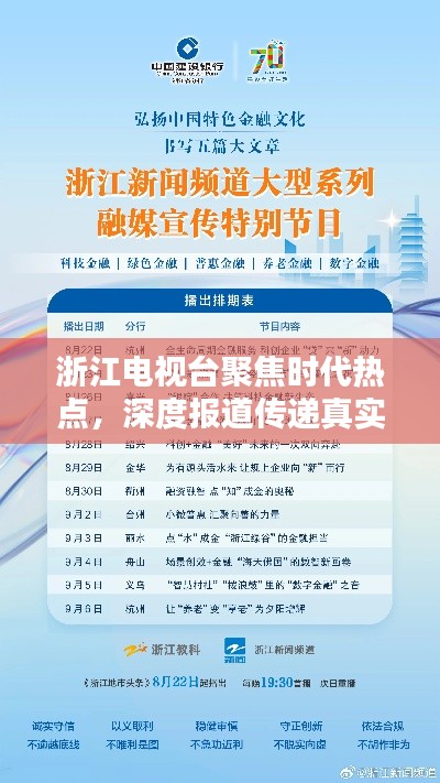 浙江電視臺聚焦時代熱點，深度報道傳遞真實聲音，引領輿論關注新風向