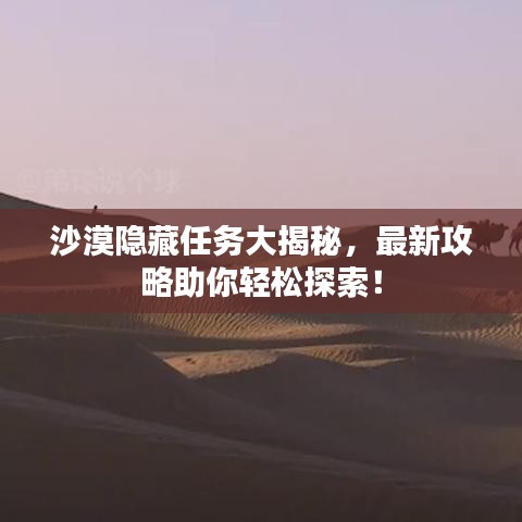 沙漠隱藏任務(wù)大揭秘，最新攻略助你輕松探索！