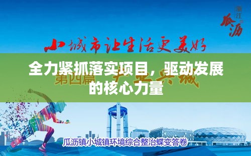 全力緊抓落實項目，驅(qū)動發(fā)展的核心力量