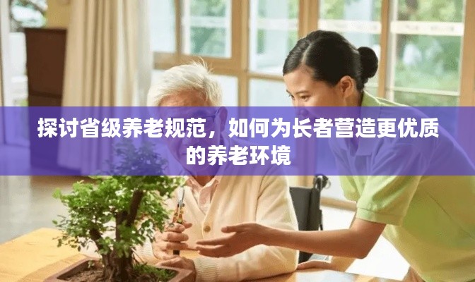探討省級(jí)養(yǎng)老規(guī)范，如何為長(zhǎng)者營(yíng)造更優(yōu)質(zhì)的養(yǎng)老環(huán)境