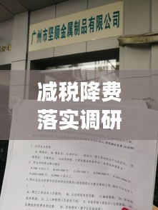 減稅降費落實調(diào)研報告，政策成效分析與建議