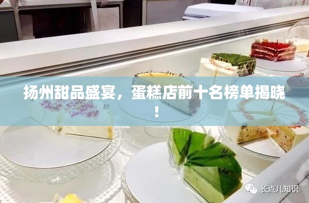 揚(yáng)州甜品盛宴，蛋糕店前十名榜單揭曉！