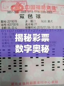 揭秘彩票數(shù)字奧秘，雙色球獨(dú)家預(yù)測(cè)揭秘！