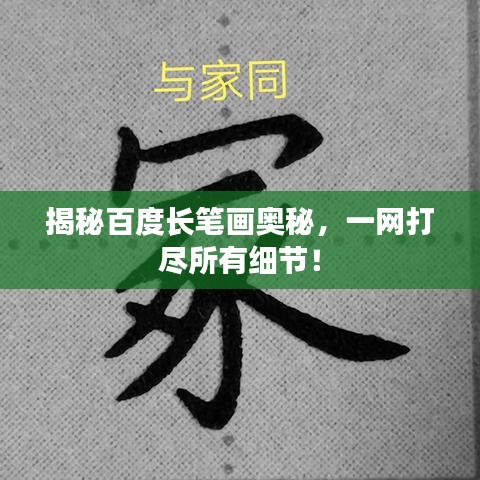 揭秘百度長(zhǎng)筆畫奧秘，一網(wǎng)打盡所有細(xì)節(jié)！