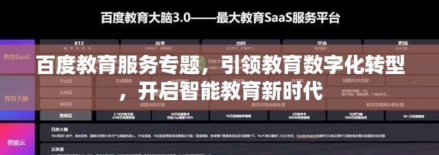 百度教育服務(wù)專題，引領(lǐng)教育數(shù)字化轉(zhuǎn)型，開啟智能教育新時(shí)代