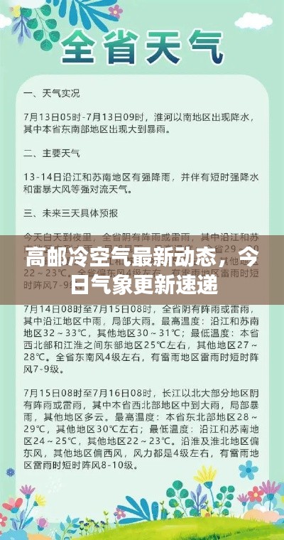 高郵冷空氣最新動(dòng)態(tài)，今日氣象更新速遞