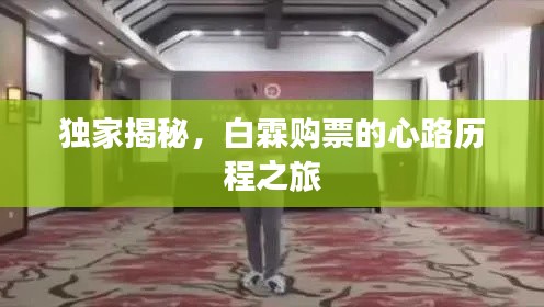 獨家揭秘，白霖購票的心路歷程之旅
