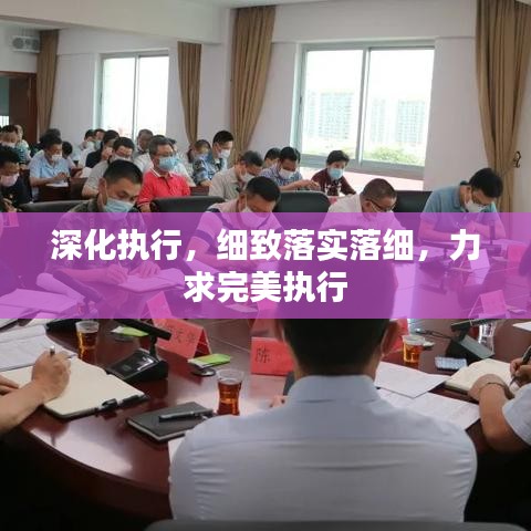 深化執(zhí)行，細(xì)致落實(shí)落細(xì)，力求完美執(zhí)行
