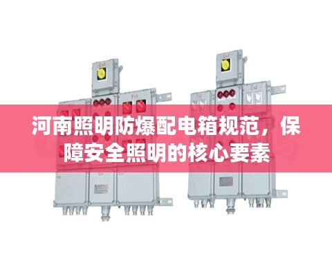 河南照明防爆配電箱規(guī)范，保障安全照明的核心要素