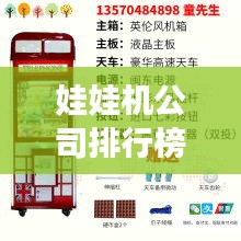 娃娃機(jī)公司排行榜及行業(yè)影響力解析