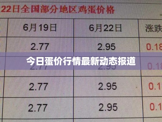 今日蛋價(jià)行情最新動(dòng)態(tài)報(bào)道