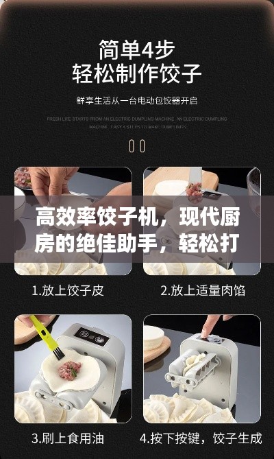 高效率餃子機(jī)，現(xiàn)代廚房的絕佳助手，輕松打造美食新體驗(yàn)！