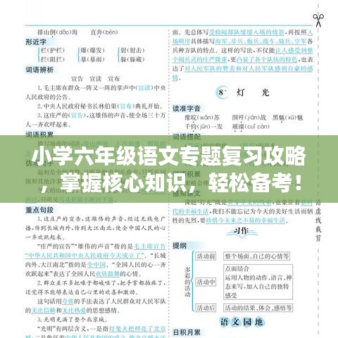 小學(xué)六年級語文專題復(fù)習(xí)攻略，掌握核心知識，輕松備考！