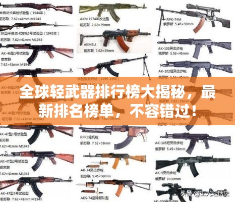 全球輕武器排行榜大揭秘，最新排名榜單，不容錯(cuò)過(guò)！