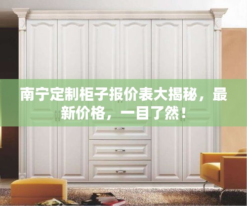 南寧定制柜子報(bào)價(jià)表大揭秘，最新價(jià)格，一目了然！