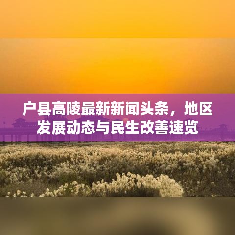 戶縣高陵最新新聞?lì)^條，地區(qū)發(fā)展動(dòng)態(tài)與民生改善速覽