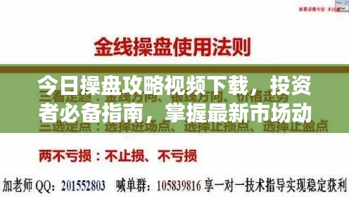 今日操盤攻略視頻下載，投資者必備指南，掌握最新市場動態(tài)！
