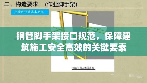 鋼管腳手架接口規(guī)范，保障建筑施工安全高效的關(guān)鍵要素