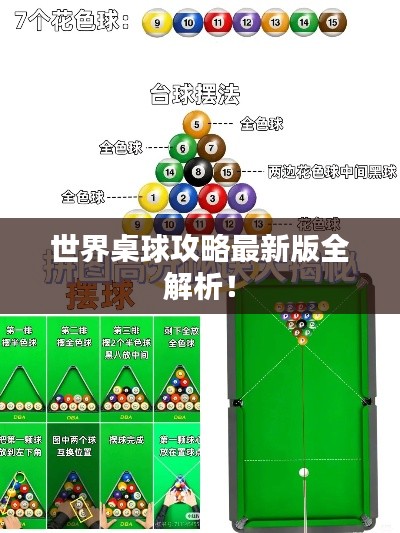 世界桌球攻略最新版全解析！