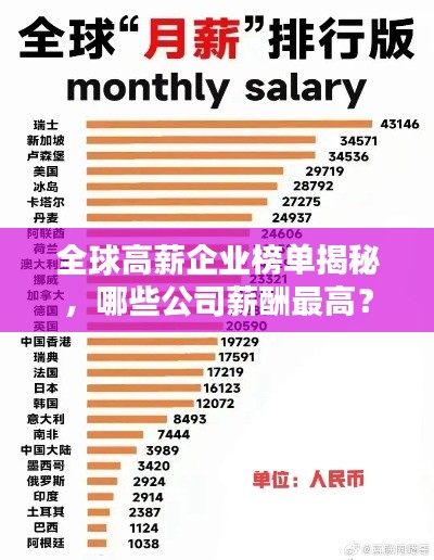 全球高薪企業(yè)榜單揭秘，哪些公司薪酬最高？
